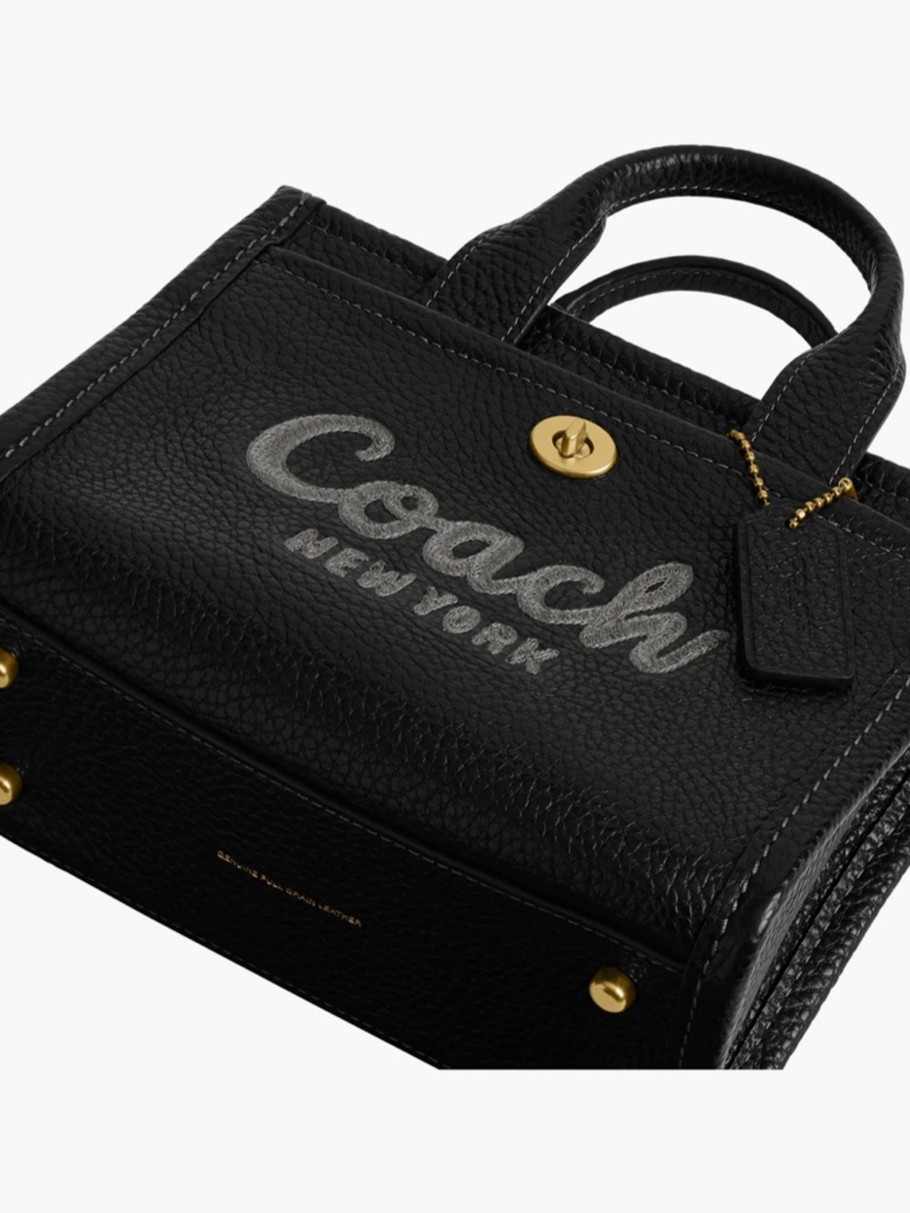 Coach Bubble 20 Leather Cargo Tote - Picture 5 of 11
